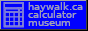 Hayden's Calculator Collection